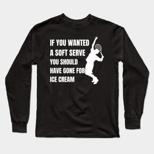 Tennis-player Long Sleeve T-Shirt